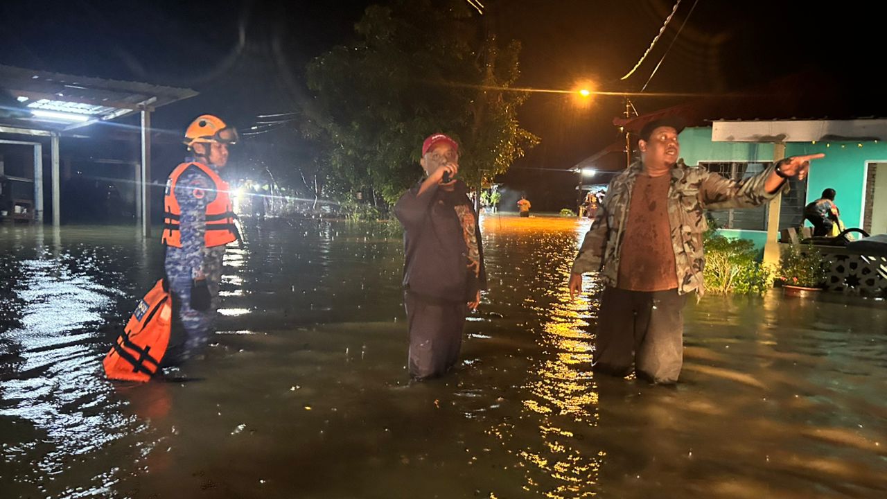 Mangsa banjir berkurang kepada 2724 orang di PPS