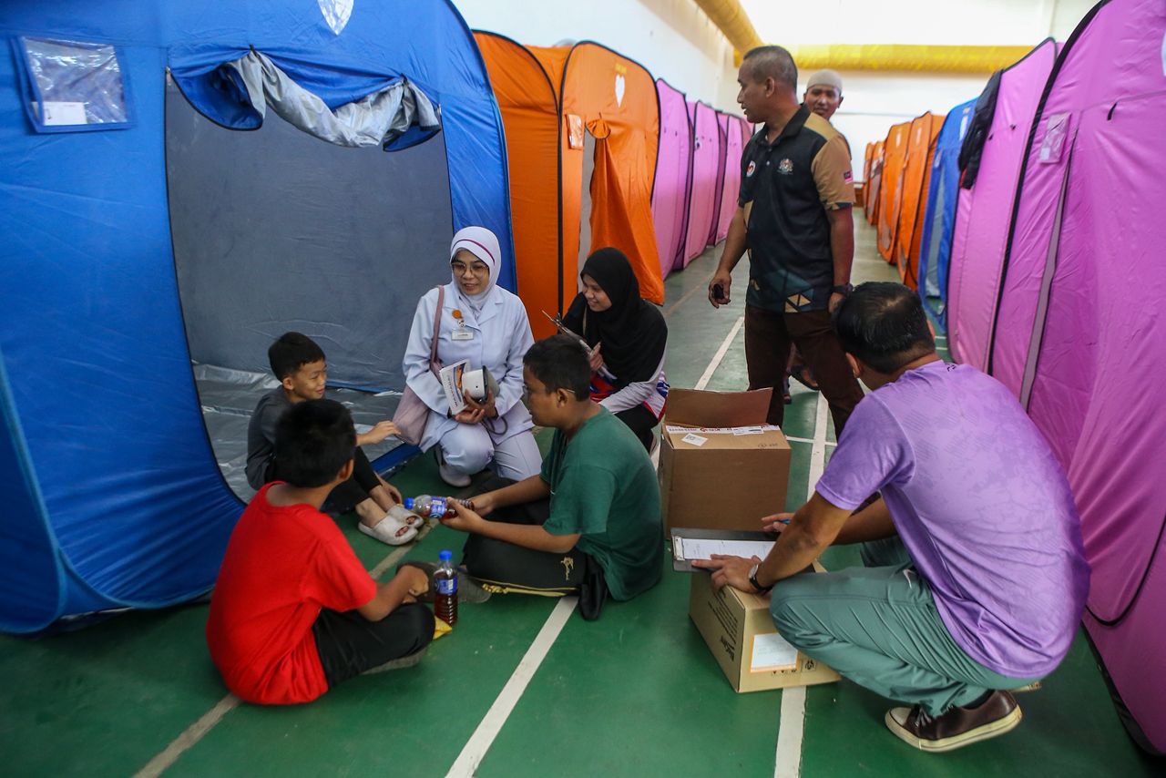 Mangsa banjir di Pokok Sena menurun kepada 91 orang