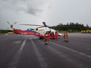 Mayat Allahyarham Mustaqqem berjaya dibawa turun