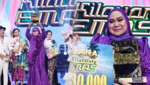 Mazleen dedikasi gelaran juara Kilauan Emas 2025 buat bapa