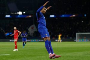 Mbappe leads France to 3-0 win over Azerbaijan in World Cup qualifier