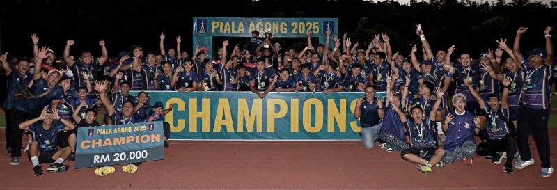 Mentaliti juara azimat PDRM genggam Piala Agong