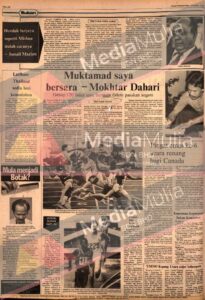 Mokhtar Dahari umum persaraan