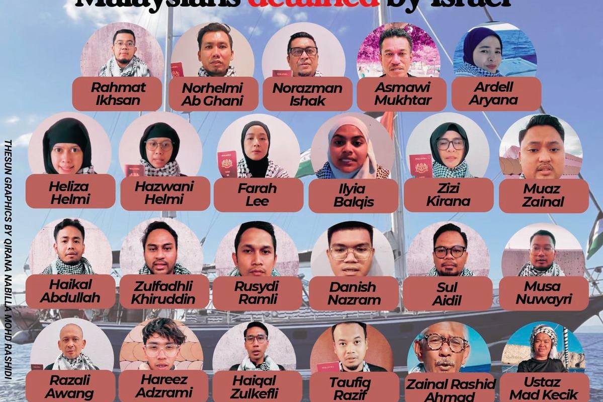 M’sians detained as Gaza flotilla halted by Israeli forces