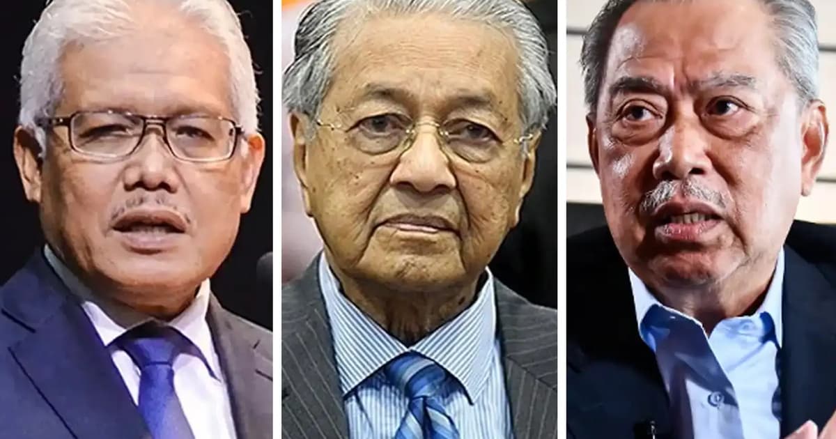 Muhyiddin didn’t seek my advice over sacking Hamzah, says Dr M