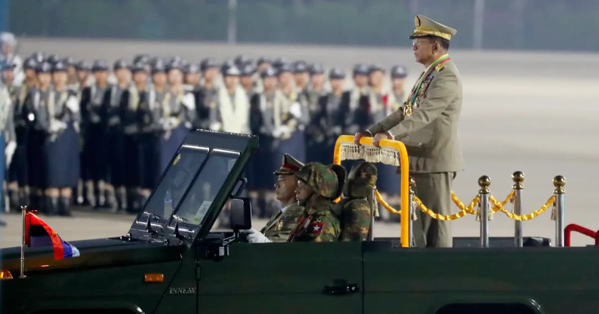 Myanmar junta strike kills dozens at festival protest