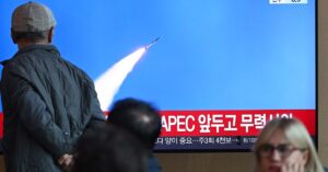 N. Korea conducts missile test day before Trump visits South