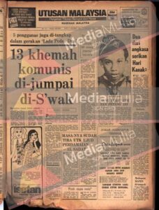 Nan Ahmad penerima Pingat Hang Tuah 1970