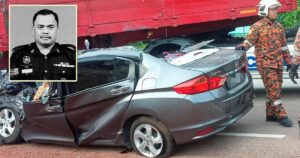 Narcotics cop killed in collision with reversing trailer