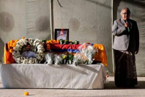 Nepal PM honours slain Gaza hostage Bipin Joshi returned home