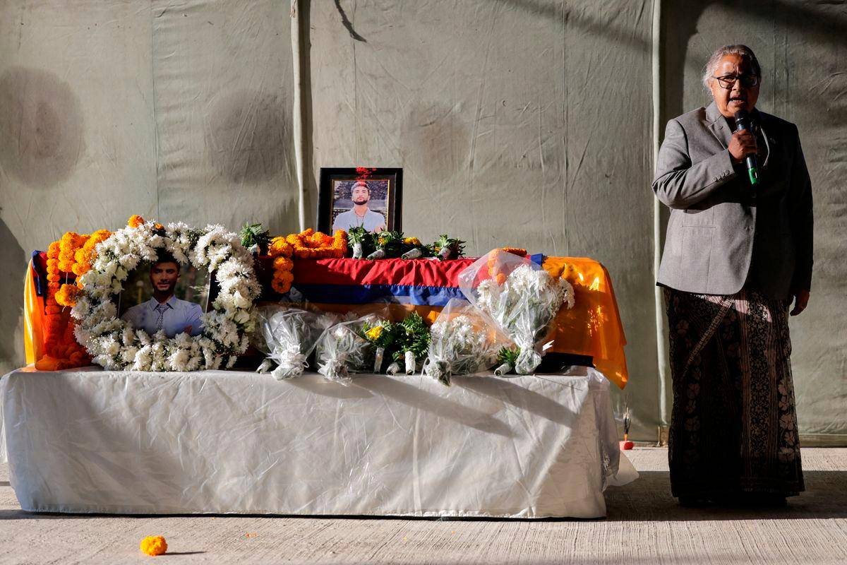 Nepal PM honours slain Gaza hostage Bipin Joshi returned home