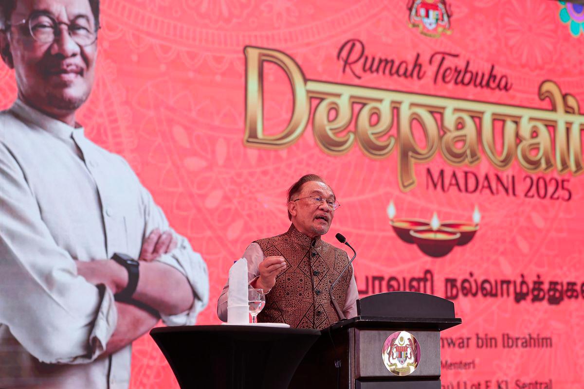 PM Anwar urges Malaysians to reject race-based politics