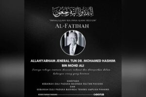 Pahang Sultan and Tengku Ampuan extend condolences on passing of former defence chief