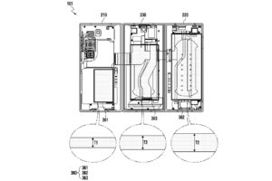 Samsung Galaxy Z Trifold patent battery