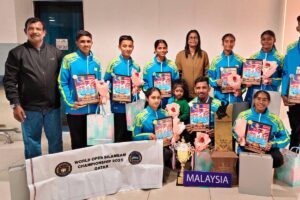 Penang Silambam Team Triumphs at World Championship in Qatar