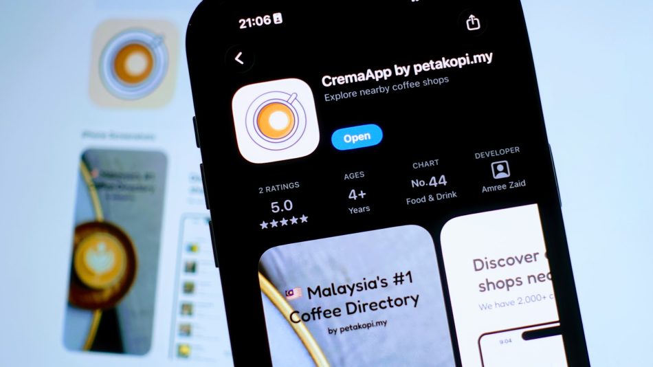 PetaKopi Kini Menawarkan Aplikasi iPhone – Memudahkan Penemuan Kedai Kopi Berdekatan