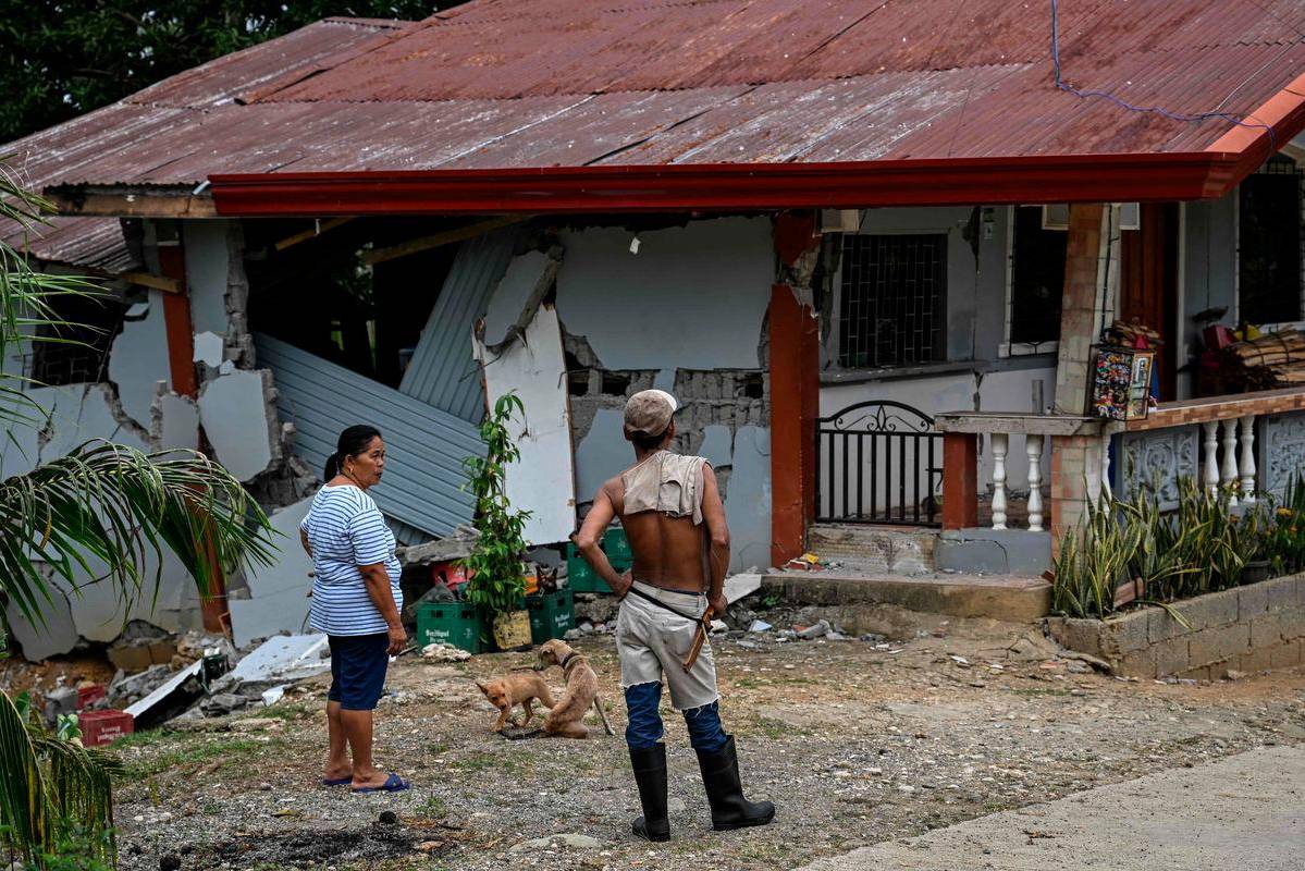 Philippines begins clean-up after powerful twin earthquakes hit Mindanao