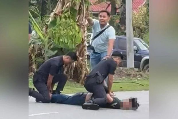 QuickCheck: Was a man caught on camera running amok with a cleaver in Kuala Selangor?
