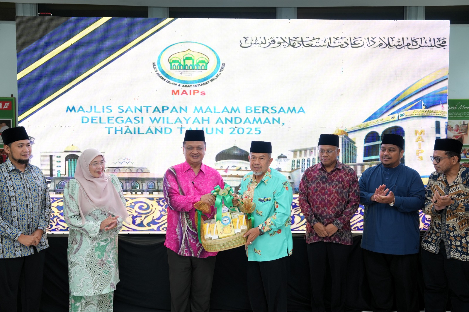 Raja Muda Perlis berkenan santuni delegasi dari enam wilayah Andaman
