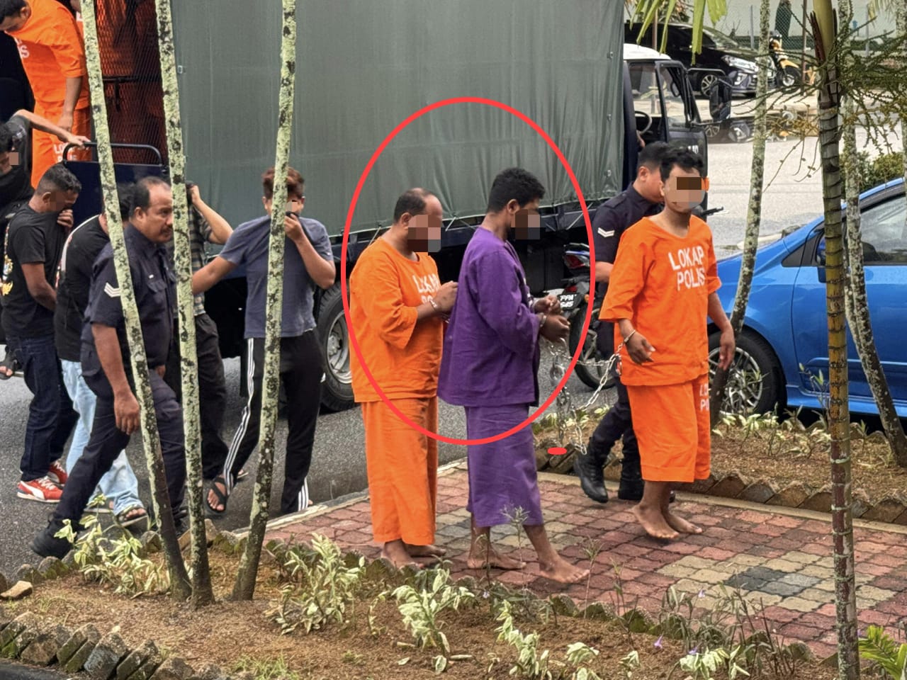 Reman tiga suspek warga Nepal disambung lagi seminggu