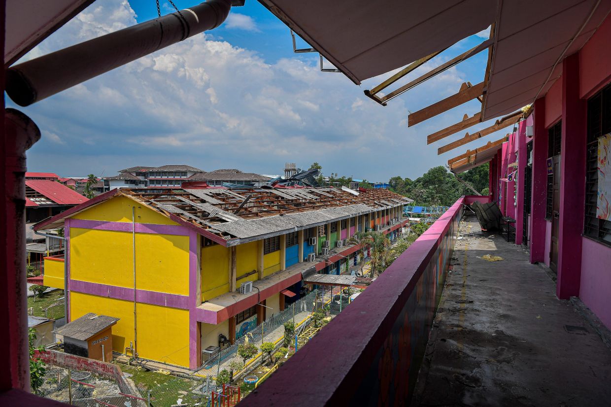 Repairs for storm-damaged public buildings in Sijangkang to cost about RM1.9mil, says Nanta