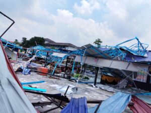 Ribut: Sesi persekolahan 4,000 pelajar di Sijangkang terjejas