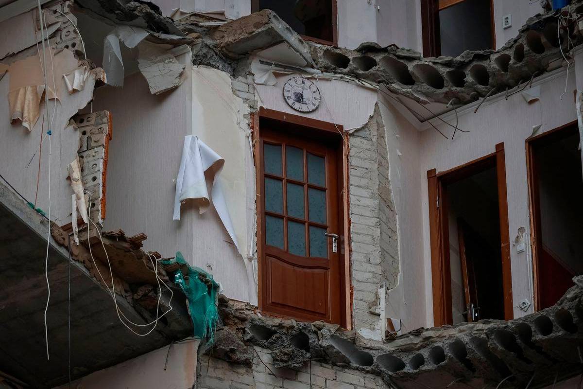 Russian strike hits passenger train in Ukraine, injuring dozens