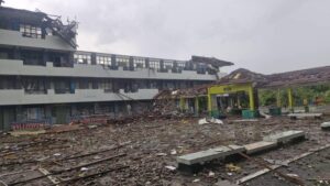 SK Sijangkang Jaya terjejas teruk akibat ribut