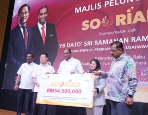 SOORIAN peruntuk RM54.5j perkasa keusahawanan komuniti India