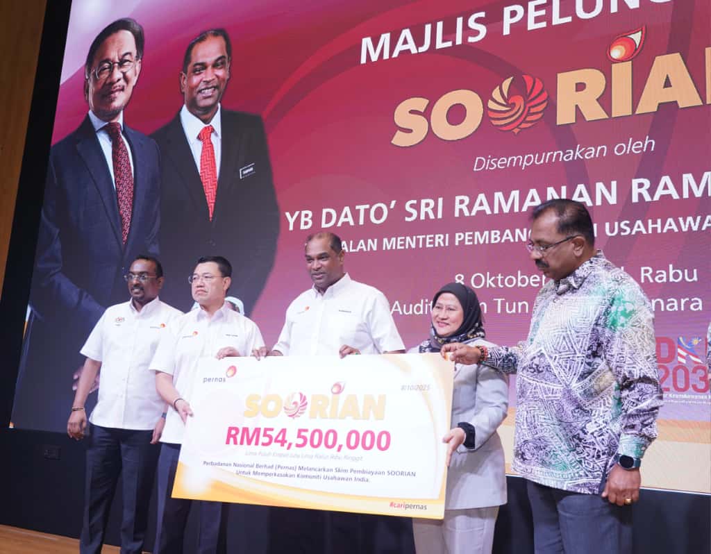 SOORIAN peruntuk RM54.5j perkasa keusahawanan komuniti India