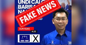Sabah BN hits out at fake candidate posters