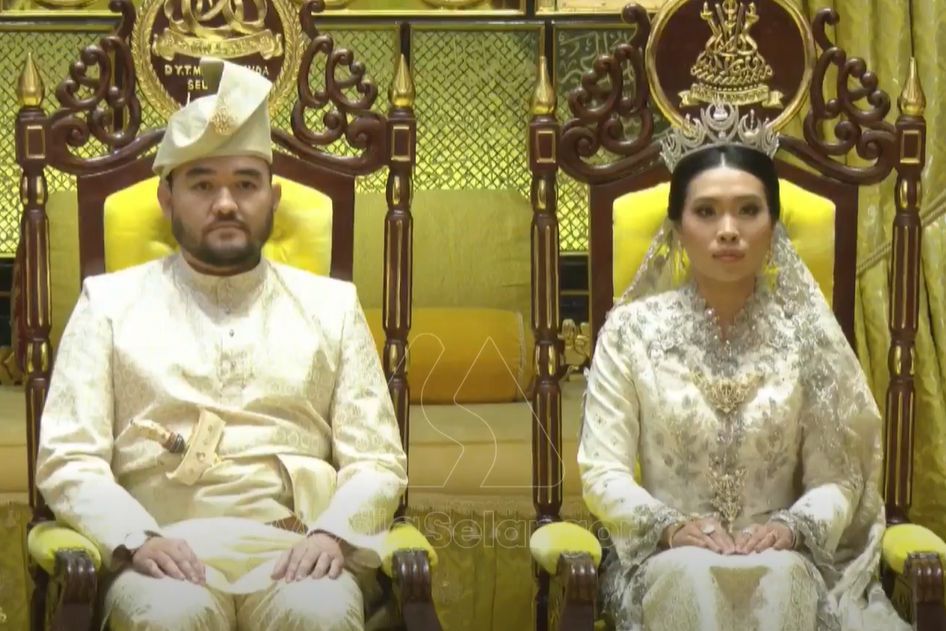 Selangor royal wedding: Bersanding ceremony takes place