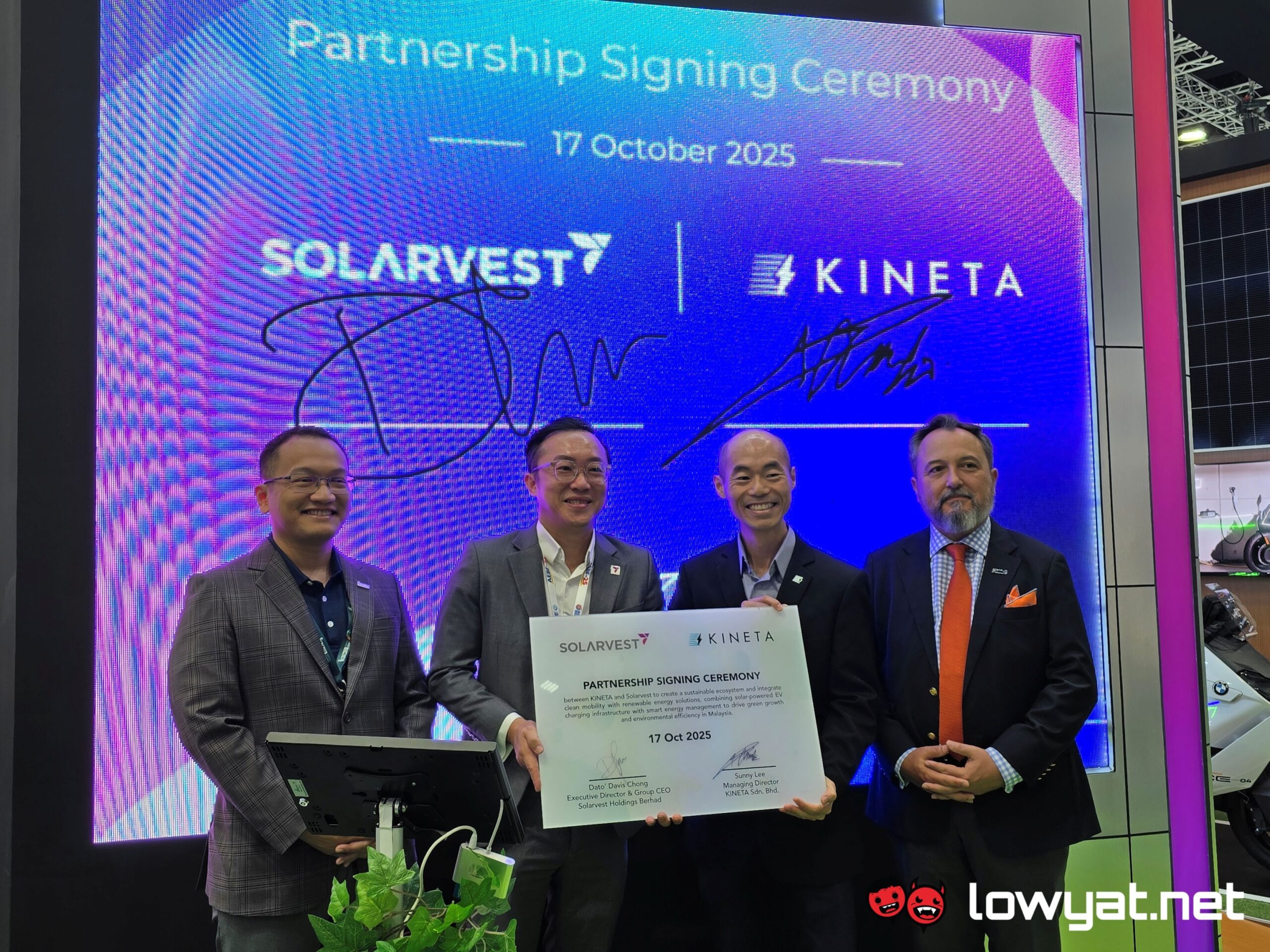 Solarvest And Kineta Enter Into Partnership