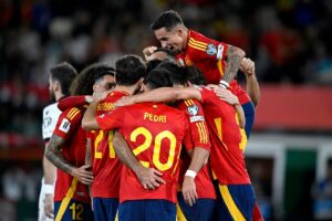 Spain beat Georgia 2-0 to edge closer to World Cup spot