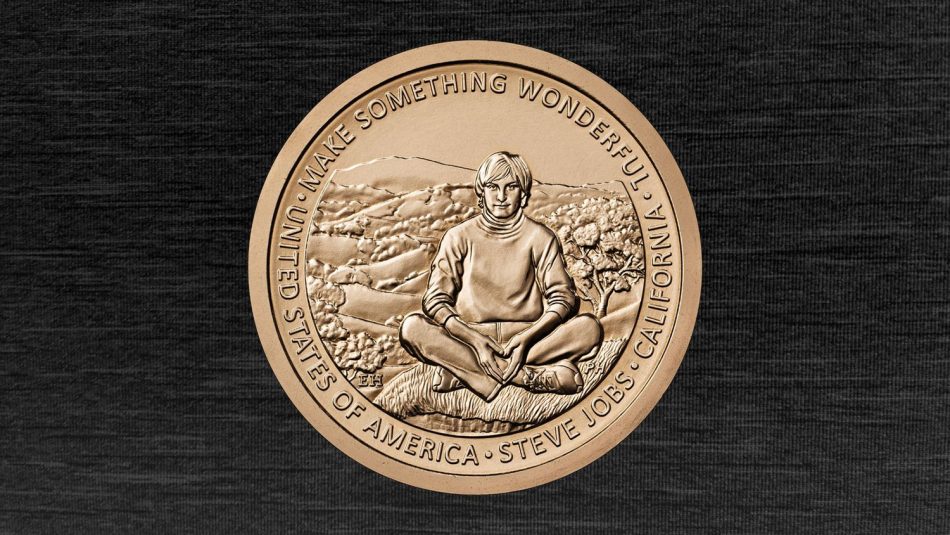 Steve Jobs Diabadikan Pada Duit Syiling Edisi Khas Amerika Syarikat