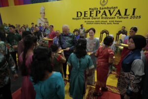 Sultan Nazrin hadiri sambutan Deepavali