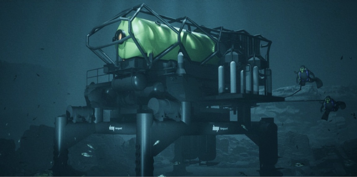 Syarikat UK bina 'habitat manusia di bawah laut' untuk kumpulan penyelidik