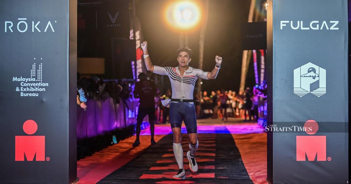 Syed Saddiq races, Bella cheers at IRONMAN Malaysia