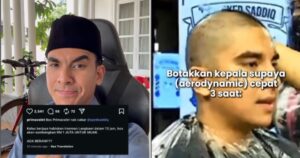 Syed Saddiq shaves head for RM1mil Ironman challenge [WATCH]