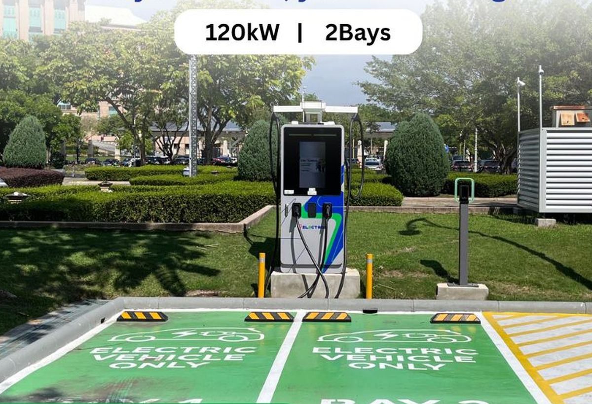 TNB Electron 120kW DC Charger at Selera Laman Perdana Putrajaya