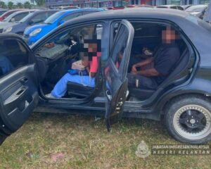 Tekong darat angkut 10 PATI ditahan