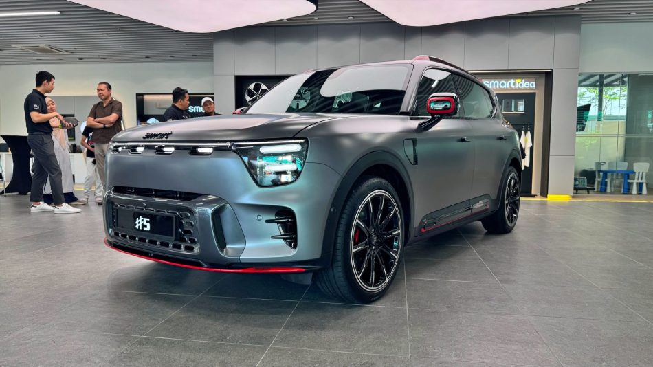 Tempahan Untuk Kereta Elektrik Smart #5 Kini Dibuka