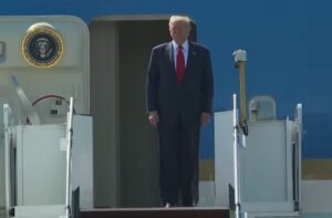 Trump arrives in Malaysia for Asean Summit