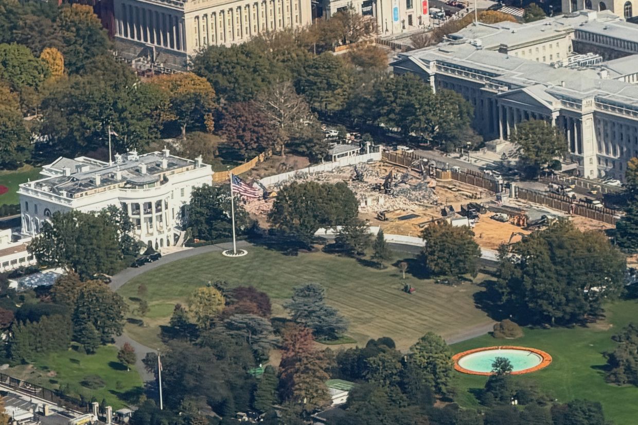 Trump completes demolition of White House East Wing, satellite images reveal