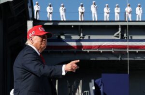 Trump says US hit another boat off Venezuela coast on Saturday