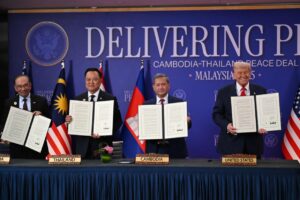 Trump thanks Anwar for role in ‘historic’ Thailand-Cambodia peace deal
