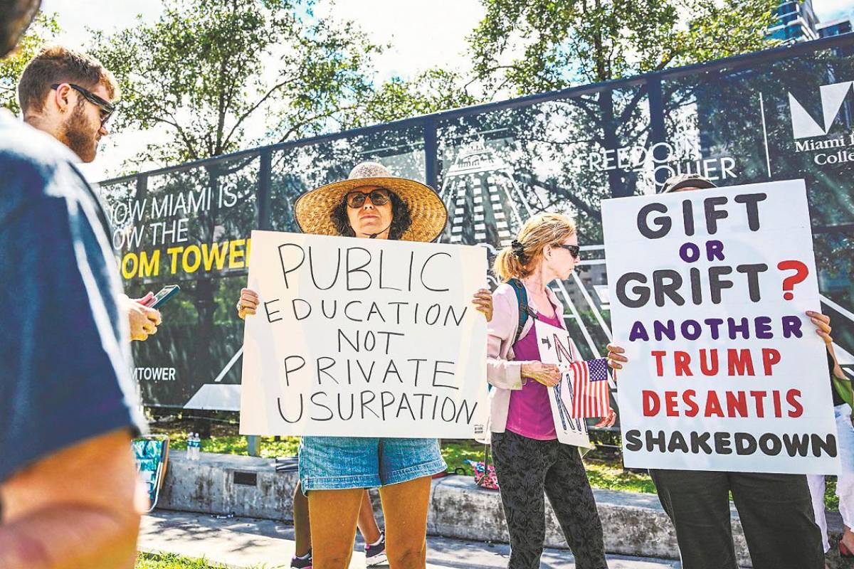 Trump’s UN fiddling as America burns