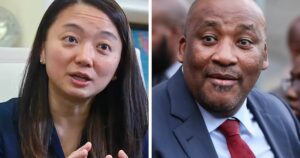 Two sanctions, two ministers, two messages