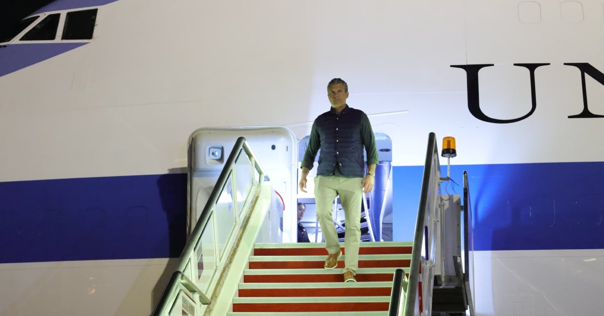 US Secretary of War arrives ahead of Asean Defence Ministers' Meeting