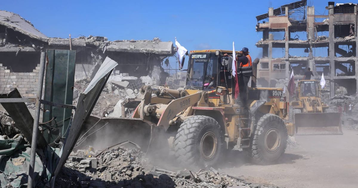 Unexploded bombs pose ‘enormous’ risks in Gaza, NGO warns